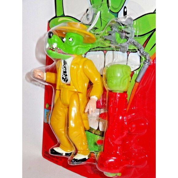 The Mask Animated Series Wild Wolf Surprise Action Punchin Bazooka 1997 Gift NIP - Picture 3 of 4